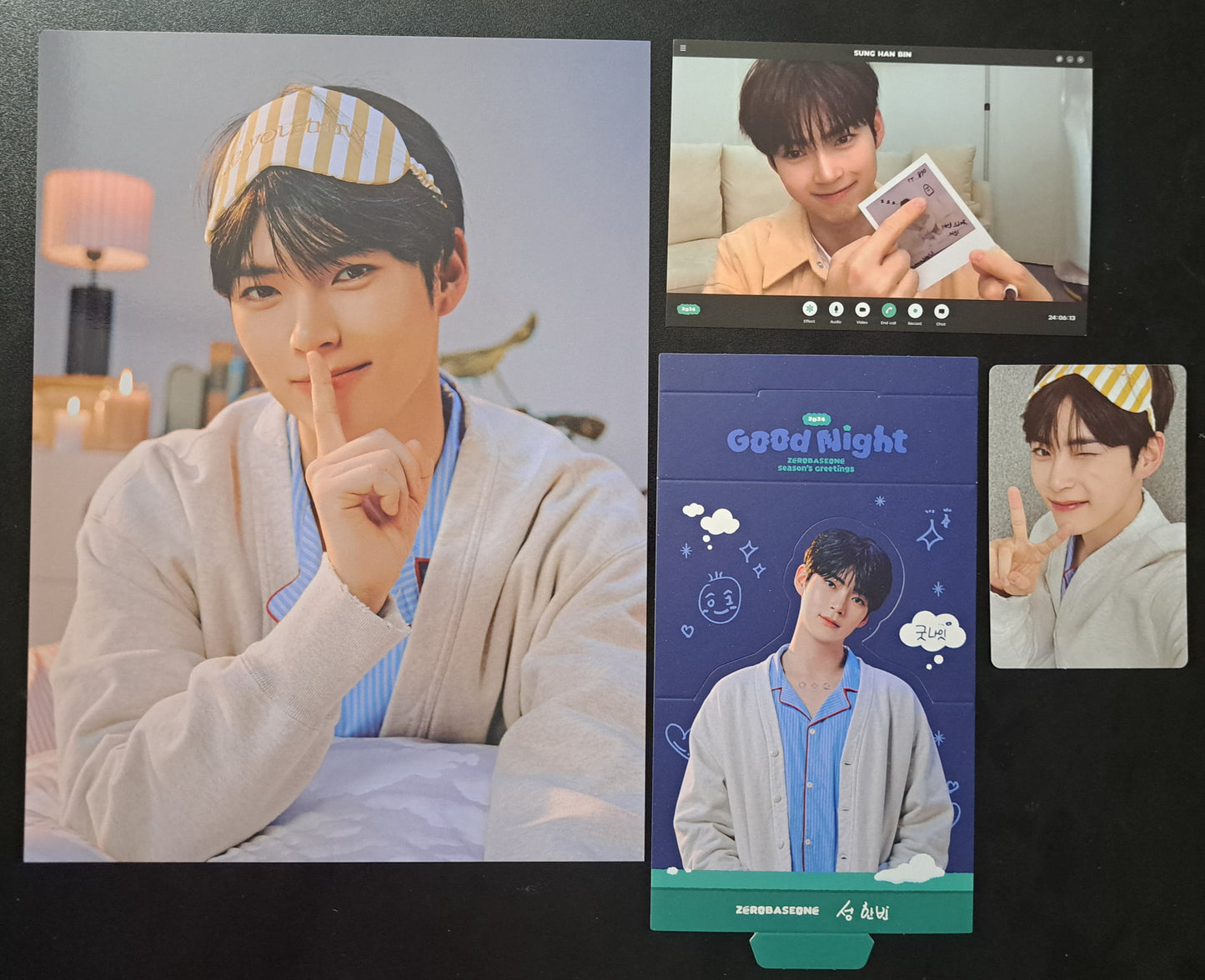 Zerobaseone Season's Greetings Inclusions Member Set