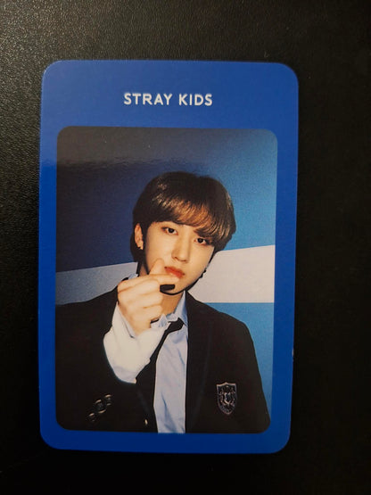 Stray Kids Stay in Playground Changbin Photocard Blue Ver