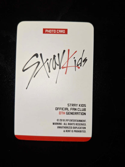 Stray Kids Seungmin 0th Gen Fanclub Limited Photocard