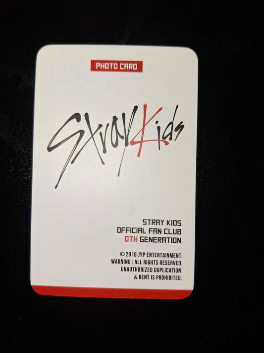 Stray Kids Seungmin 0th Gen Fanclub Limited Photocard