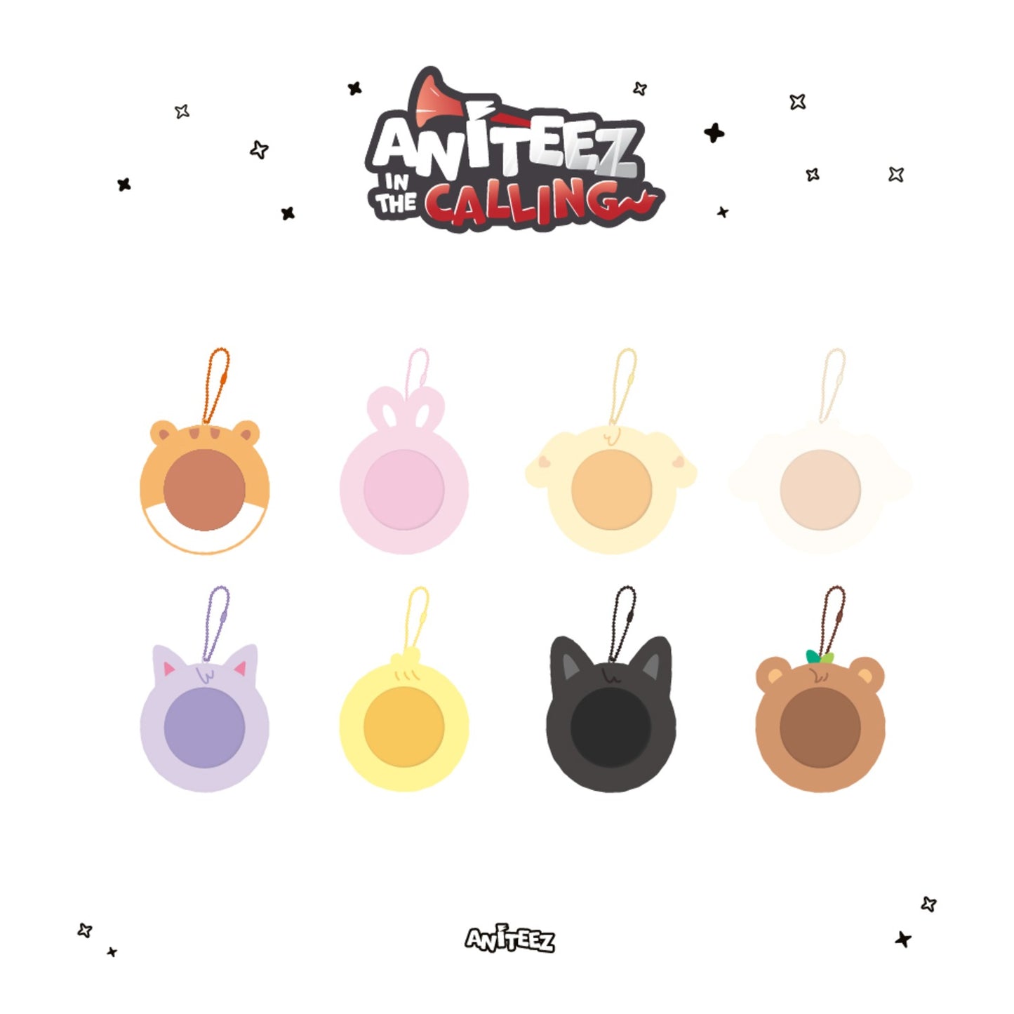[Pre-Order] ATEEZ x ANITEEZ in the Calling MD Can Badge Cover
