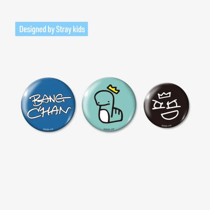 [PRE-ORDER] Stray Kids World Tour Run It Japan MD Badge Set