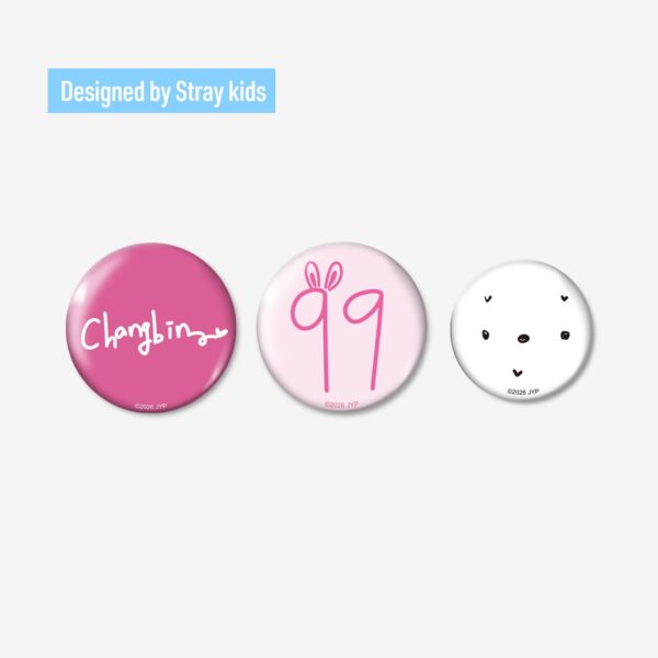 [PRE-ORDER] Stray Kids World Tour Run It Japan MD Badge Set