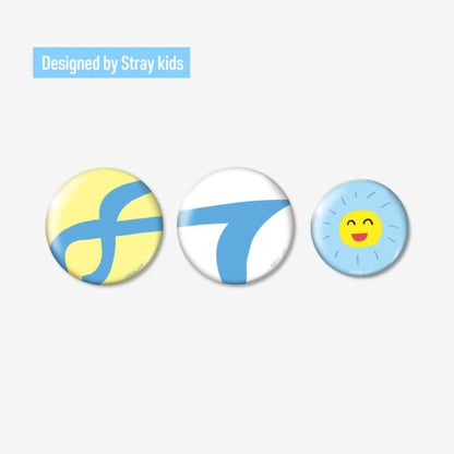 [PRE-ORDER] Stray Kids World Tour Run It Japan MD Badge Set