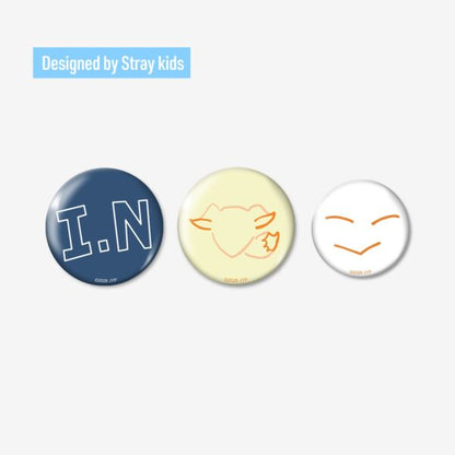 [PRE-ORDER] Stray Kids World Tour Run It Japan MD Badge Set