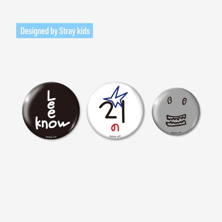 [PRE-ORDER] Stray Kids World Tour Run It Japan MD Badge Set