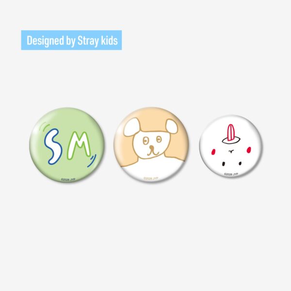 [PRE-ORDER] Stray Kids World Tour Run It Japan MD Badge Set