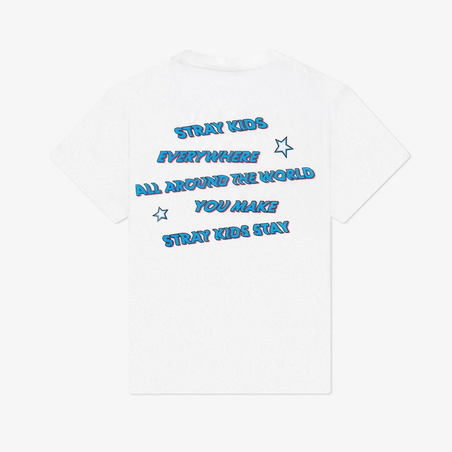 [Pre-Order] Stray Kids Japan Fan Connection 2024 Toy World MD - T-Shirt White