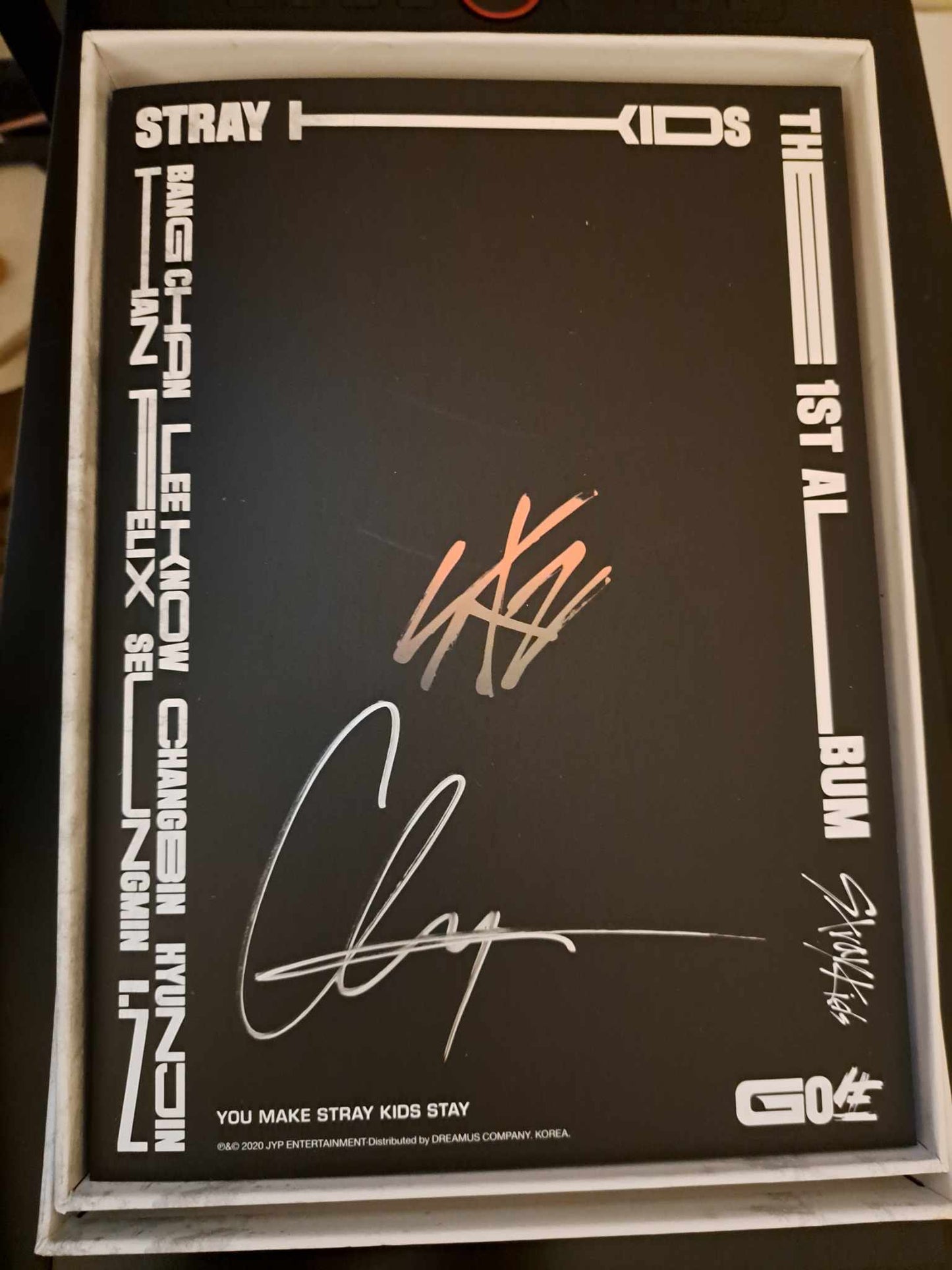 Stray Kids MWAVE Signed Albums