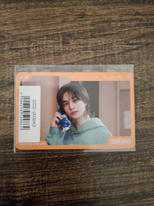 Stray Kids 2025 Japan Season's Greetings Your Hero Telephone Card
