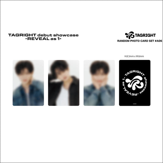 [Pre-Order] TAGRIGHT Showcase - REVEAL as 1 - MD 06 Random Photocard Set