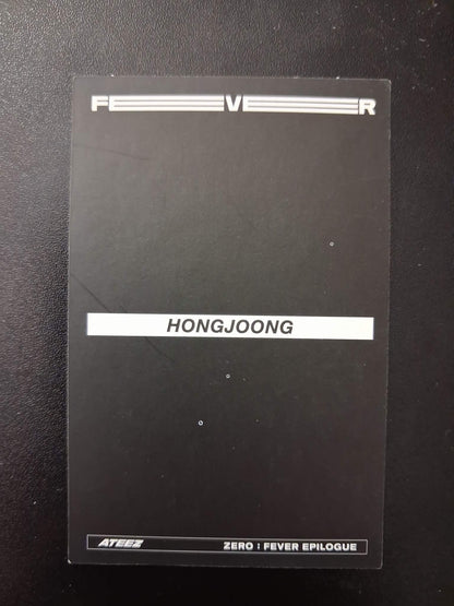 ATEEZ Fever Epilogue Hongjoong Hello82 Photocard