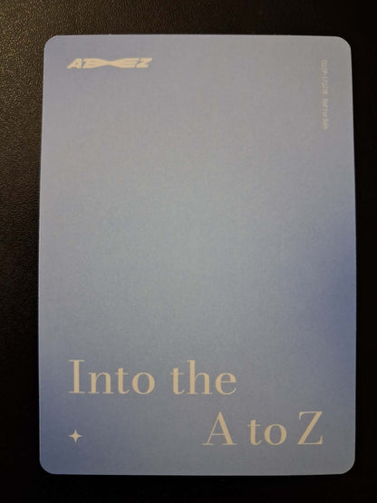 ATEEZ Into the A to Z Limited B Edition Hongjoong Photocard