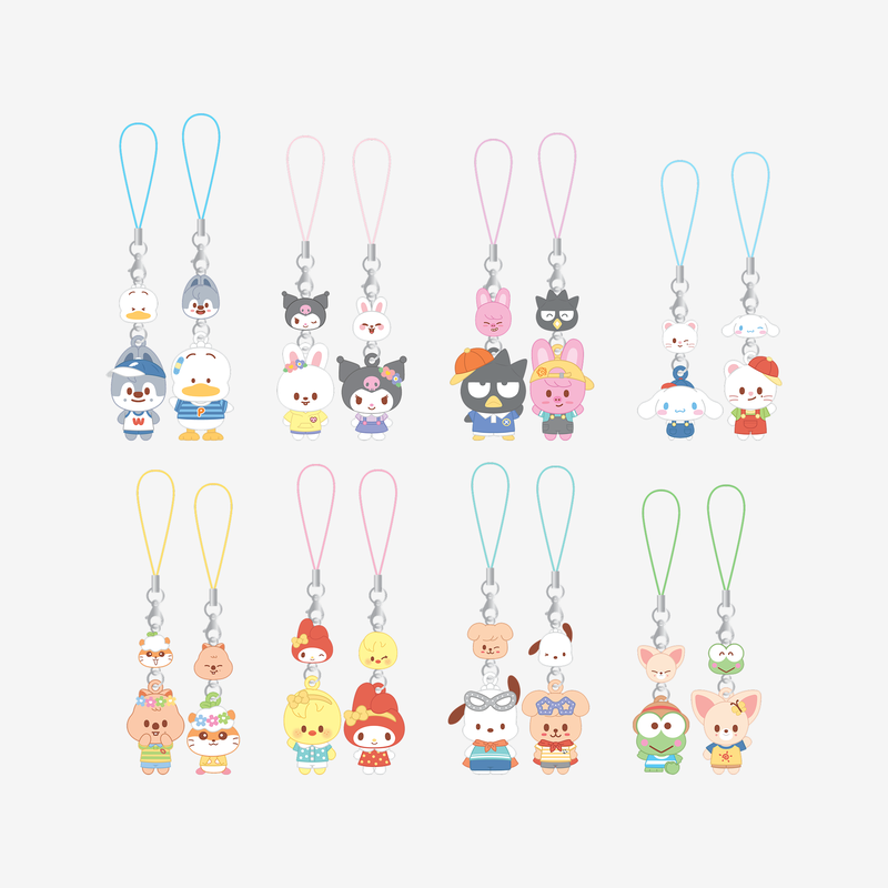 [Pre-Order] Stray Kids x Sanrio Mini Figure Couple Keyring