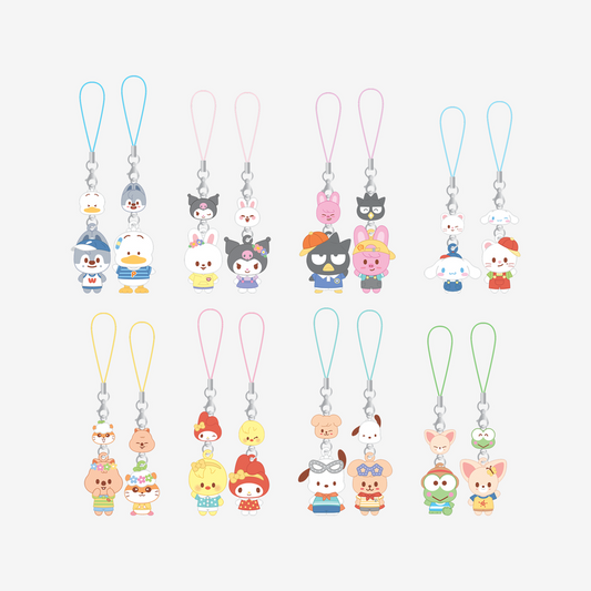 [Pre-Order] Stray Kids x Sanrio Mini Figure Couple Keyring