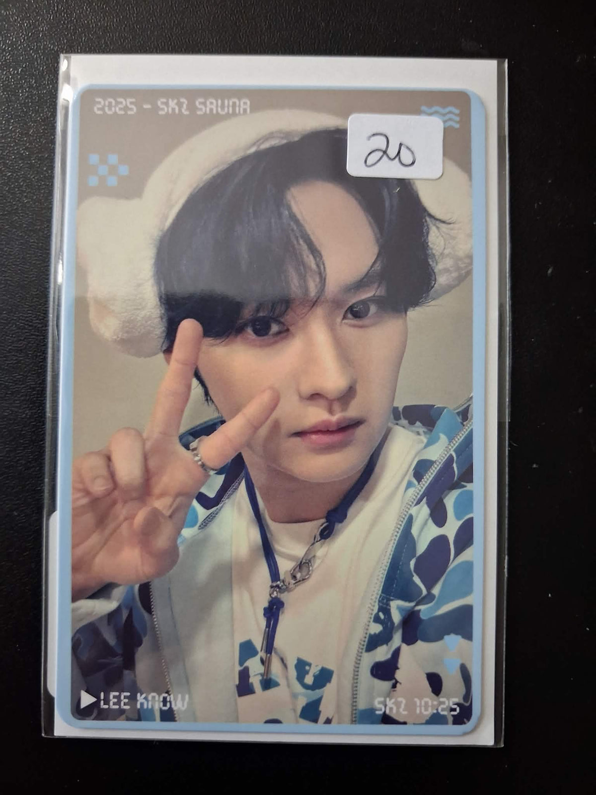 Stray Kids SKZ Sauna JYP Japan Pop Up Benefit Photocard