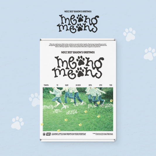 [PRE-ORDER] NEXZ 2027 Korean Season's Greetings "Meong Meong" w/Ktown4u POB Set