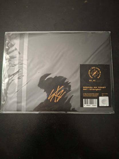Stray Kids Unlock Go Live In Life Special AR Ticket Set Changbin