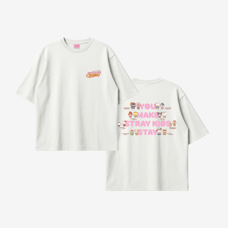 [Pre-Order] Stray Kids x Sanrio T-Shirt (Free Size)