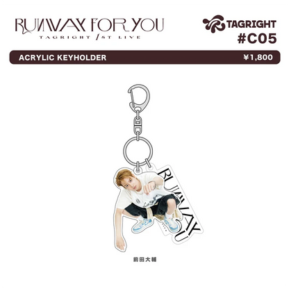 [Pre-Order] TAGRIGHT RUNWAY for YOU Acrylic Keyholder