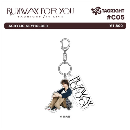 [Pre-Order] TAGRIGHT RUNWAY for YOU Acrylic Keyholder