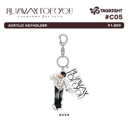 [Pre-Order] TAGRIGHT RUNWAY for YOU Acrylic Keyholder