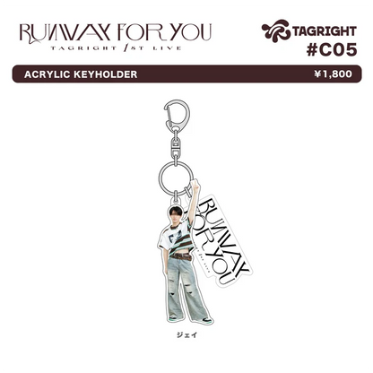[Pre-Order] TAGRIGHT RUNWAY for YOU Acrylic Keyholder