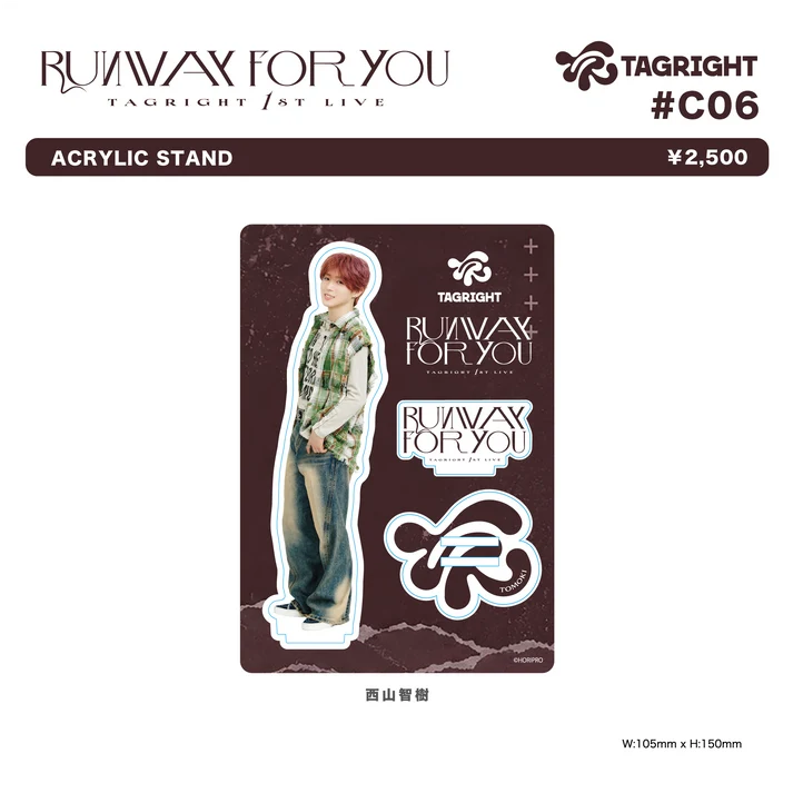 [Pre-Order] TAGRIGHT RUNWAY for YOU Acrylic Stand