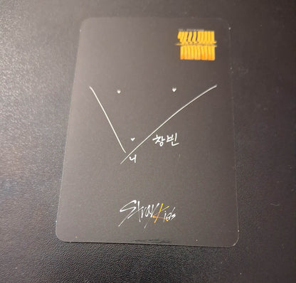 Stray Kids Cle: Yellow Wood MMT Pre-Order Photocard Changbin