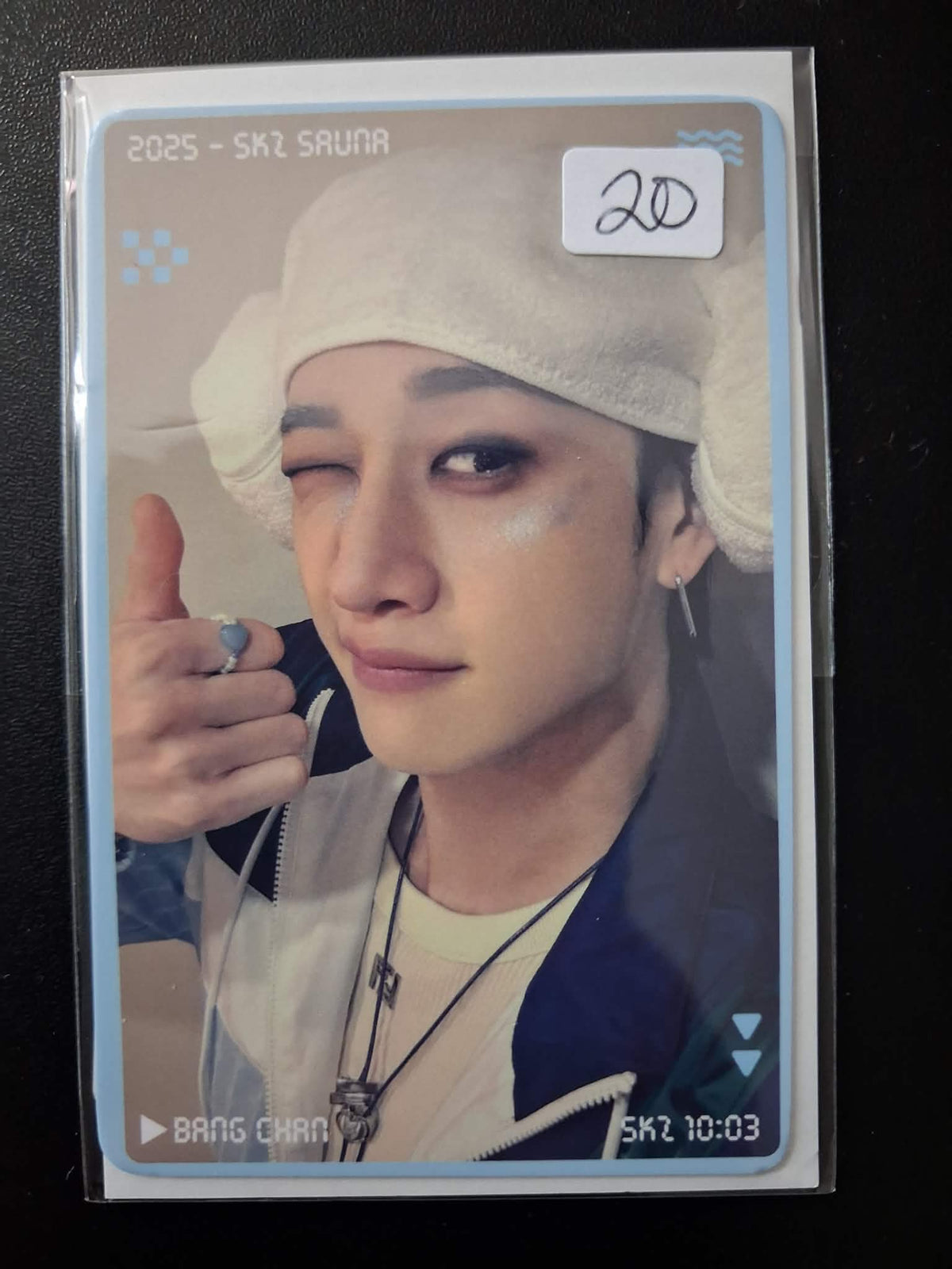 Stray Kids SKZ Sauna JYP Japan Pop Up Benefit Photocard