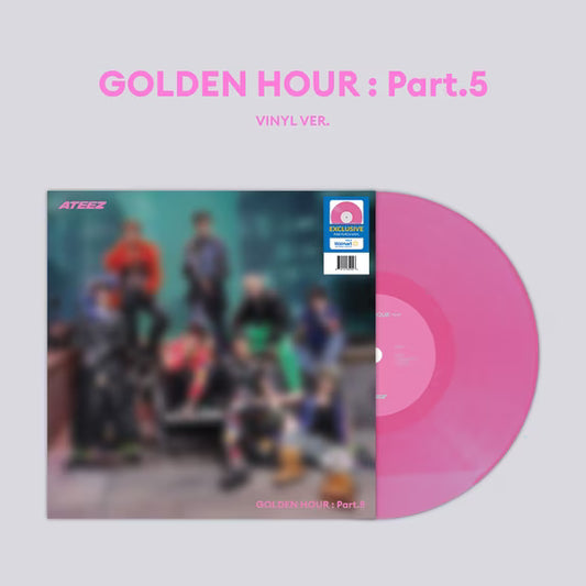 [Proxy] ATEEZ Golden Hour Part 5 Pink Vinyl Version - Walmart Exclusive