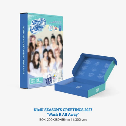 [PRE-ORDER] NiziU 2027 Japan Season's Greetings Wash it All Away w/JYP Japan POB