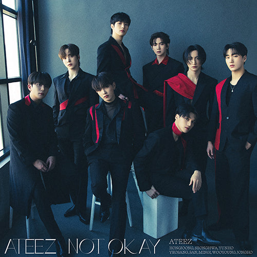 ATEEZ "NOT OKAY" Japanese Album First Flash Price Edition