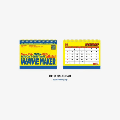 [PRE-ORDER] Stray Kids 2027 Japan Season's Greetings Wave Maker Fanclub Limited Edition