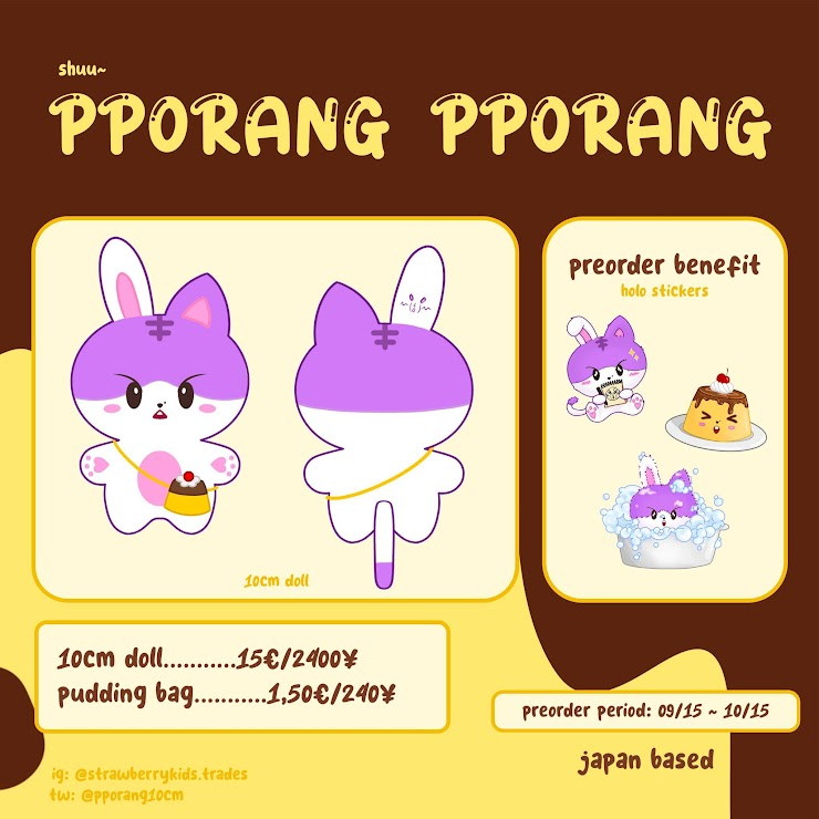 Stray Kids Lee Know Pporang 10CM Doll