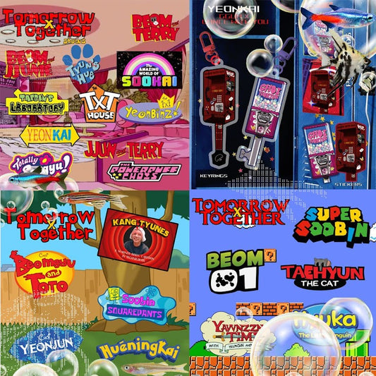 TXT as Shows Stickers