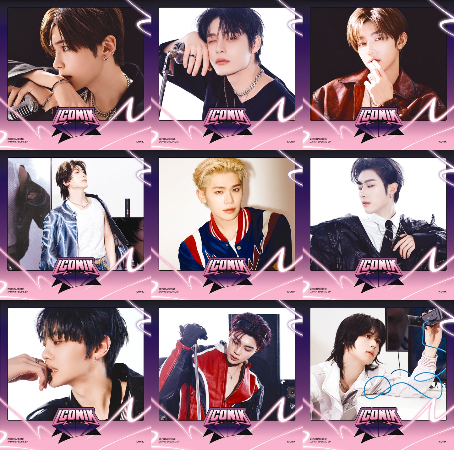 [Pre-Order] Zerobaseone Special Japanese Album "ICONIK" Solo Member Jacket Edition