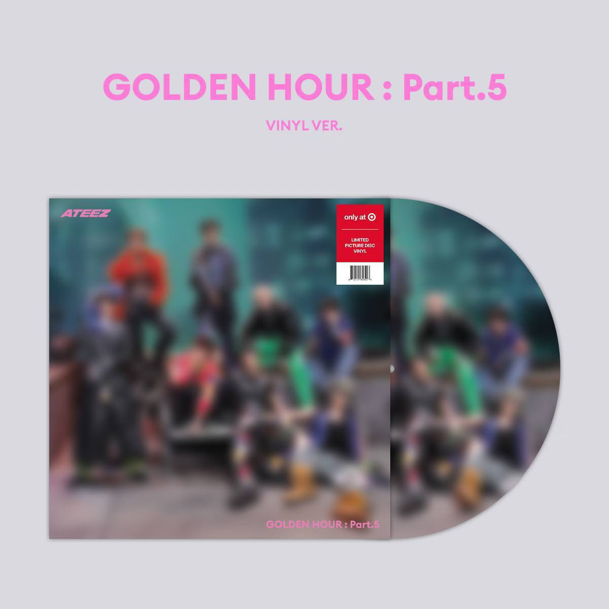 [Proxy] ATEEZ Golden Hour Part 5 Photo Vinyl Version - Target Exclusive