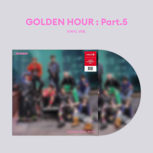 [Proxy] ATEEZ Golden Hour Part 5 Photo Vinyl Version - Target Exclusive
