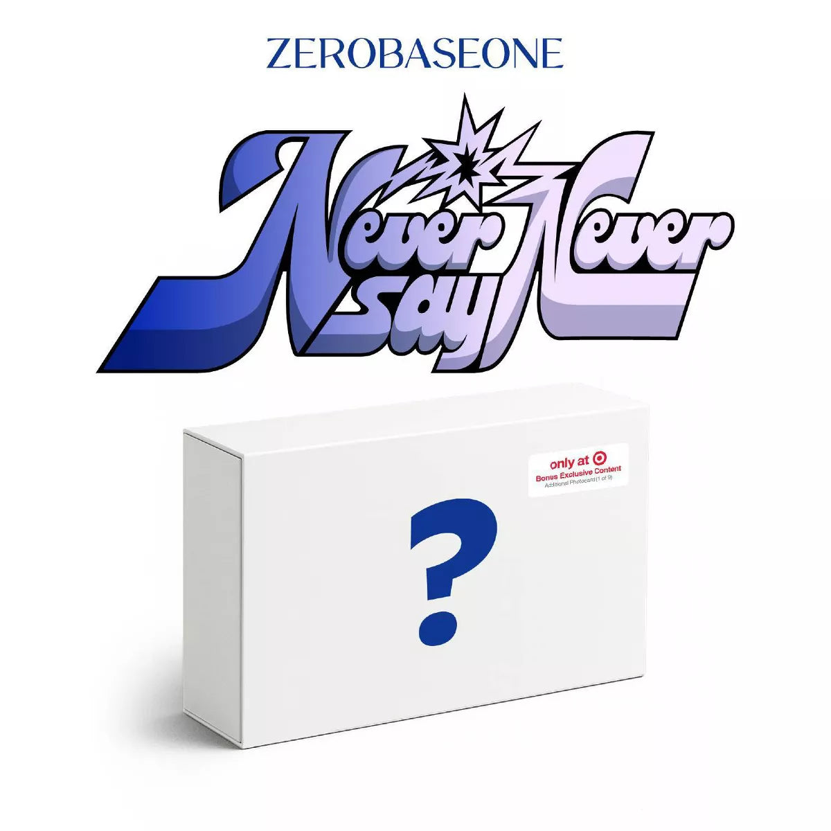 [Pre-Order] Zerobaseone The First Full Album Never Say Never Target Version