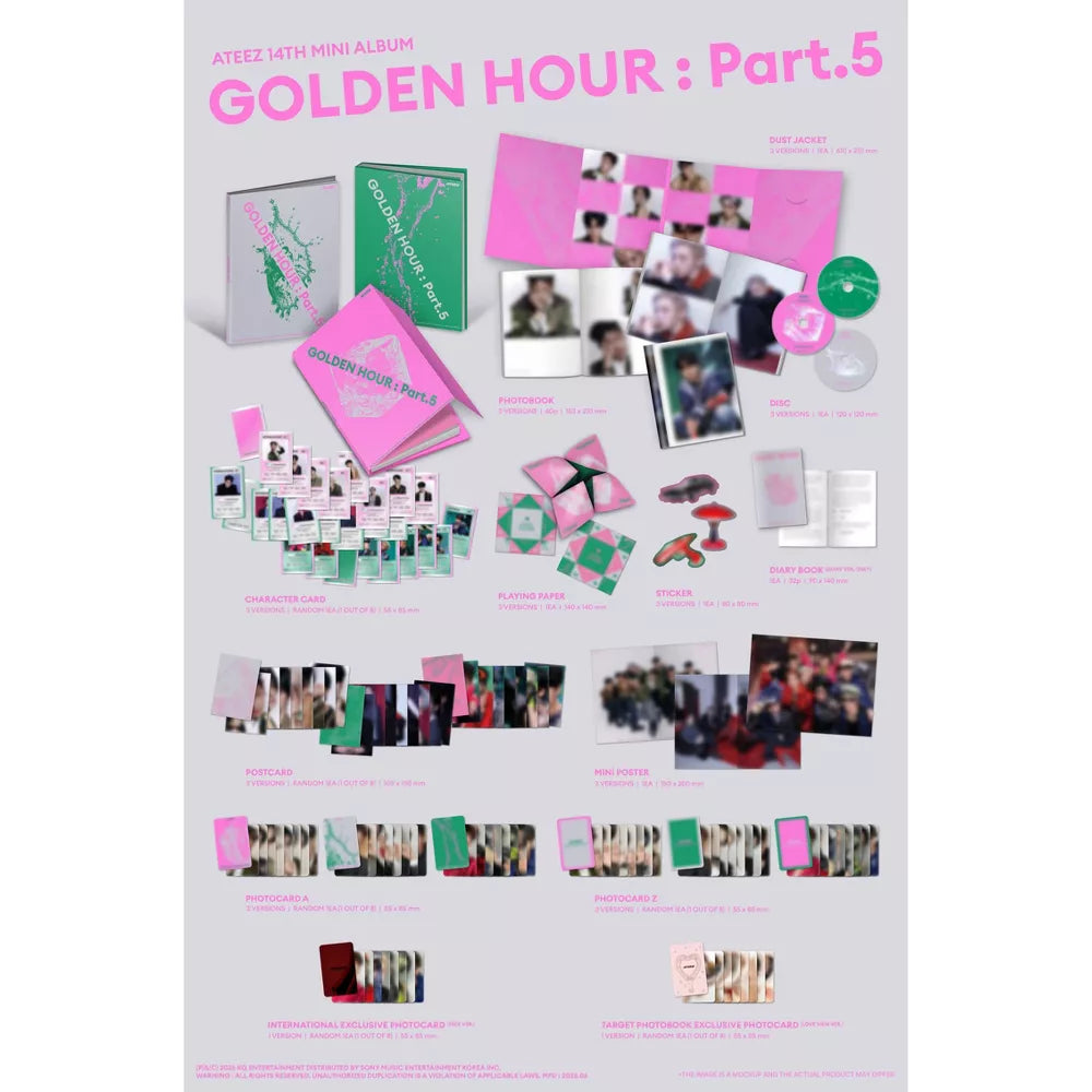 [Proxy] ATEEZ Golden Hour Part 5 - Walmart Exclusive