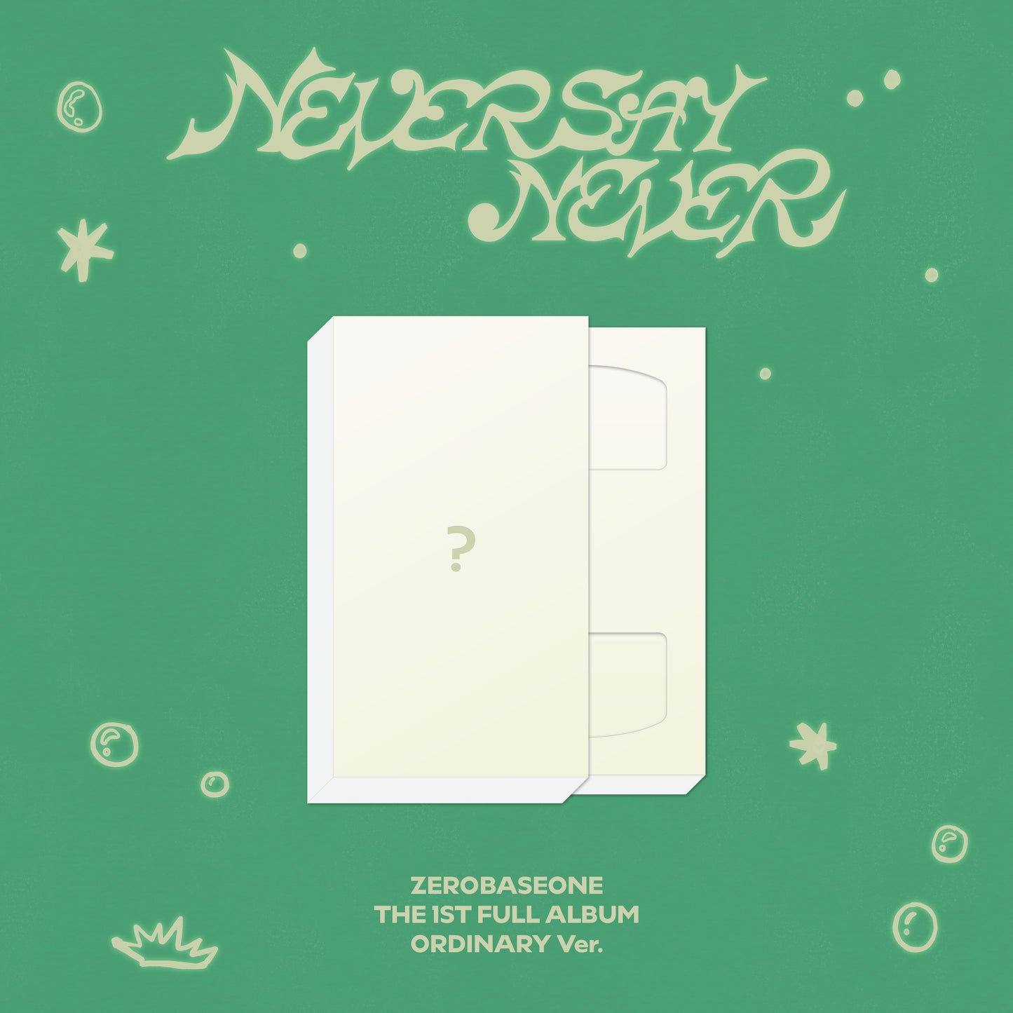 [Pre-Order] Zerobaseone  The First Full Album Never Say Never Photobook Version w/Music Plant POB