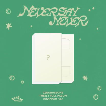 [Pre-Order] Zerobaseone  The First Full Album Never Say Never Photobook Version w/Music Plant POB