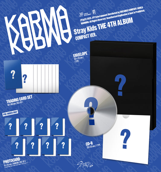 [Pre-Order] Stray Kids Karma Compact Version w/POB
