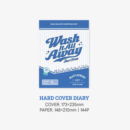 [PRE-ORDER] NiziU 2027 Japan Season's Greetings Wash it All Away w/JYP Japan POB