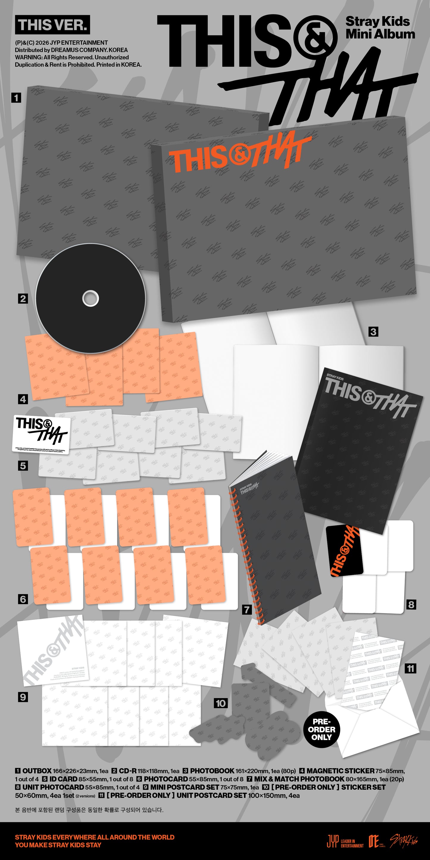 [Proxy Pre-Order] Stray Kids This & That This/That Ver Target Exclusive