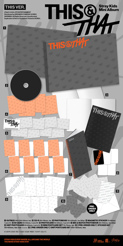[Proxy Pre-Order] Stray Kids This & That This/That Ver Target Exclusive