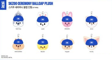 [Pre-Order] Stray Kids Karma Pop Up MD - SKZOO Ceremony Ballcap Plush
