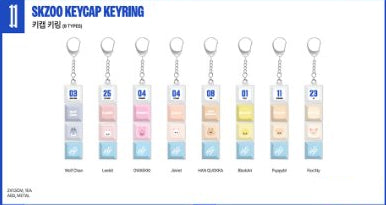 [Pre-Order] Stray Kids Karma Pop Up MD - SKZOO Keycap Keyring