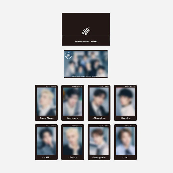 [PRE-ORDER] Stray Kids World Tour Run It Japan MD Photocard Set